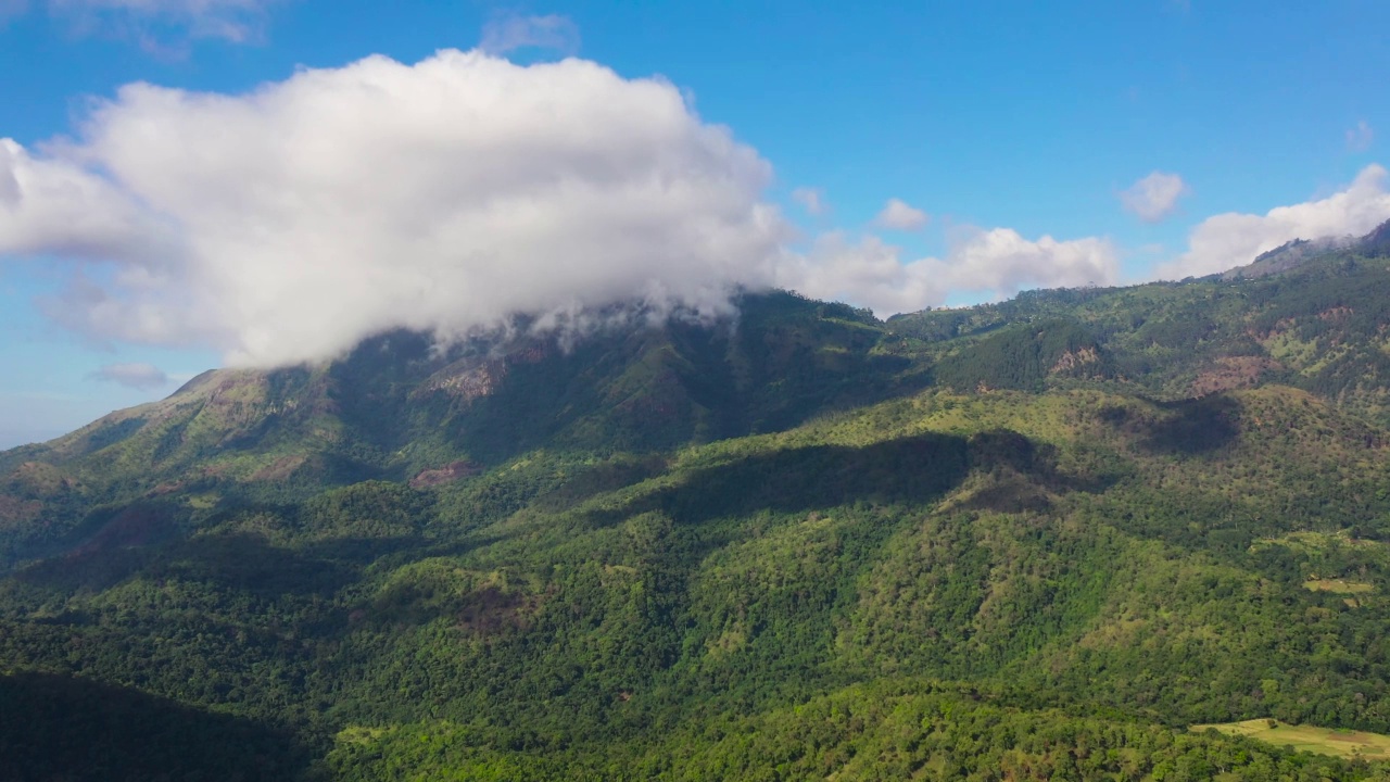 斯里兰卡的山地景观。视频素材