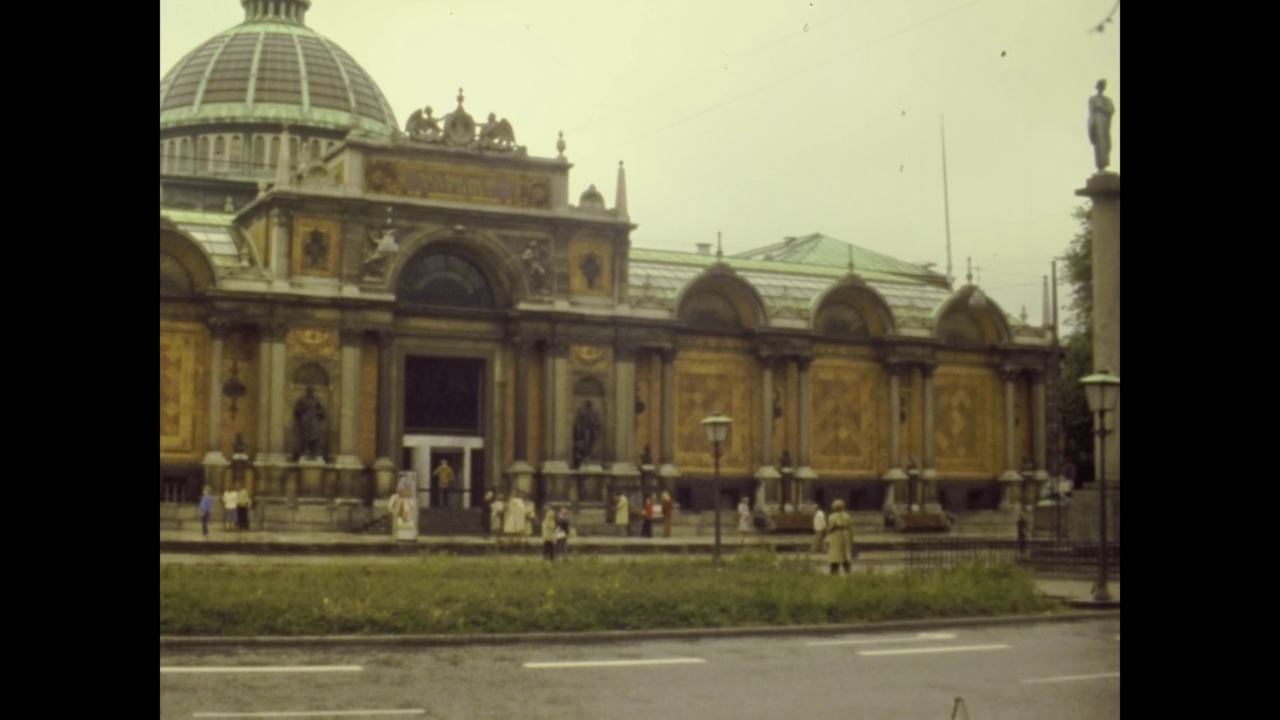 哥本哈根1975年，哥本哈根街景视频素材