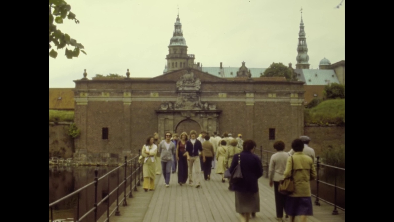 哥本哈根1975年，哥本哈根街景视频素材