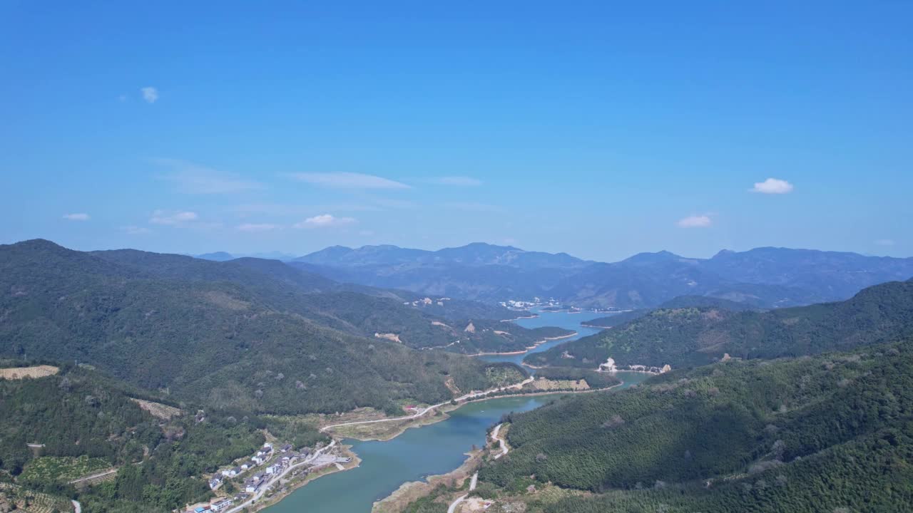 河流山谷视频素材