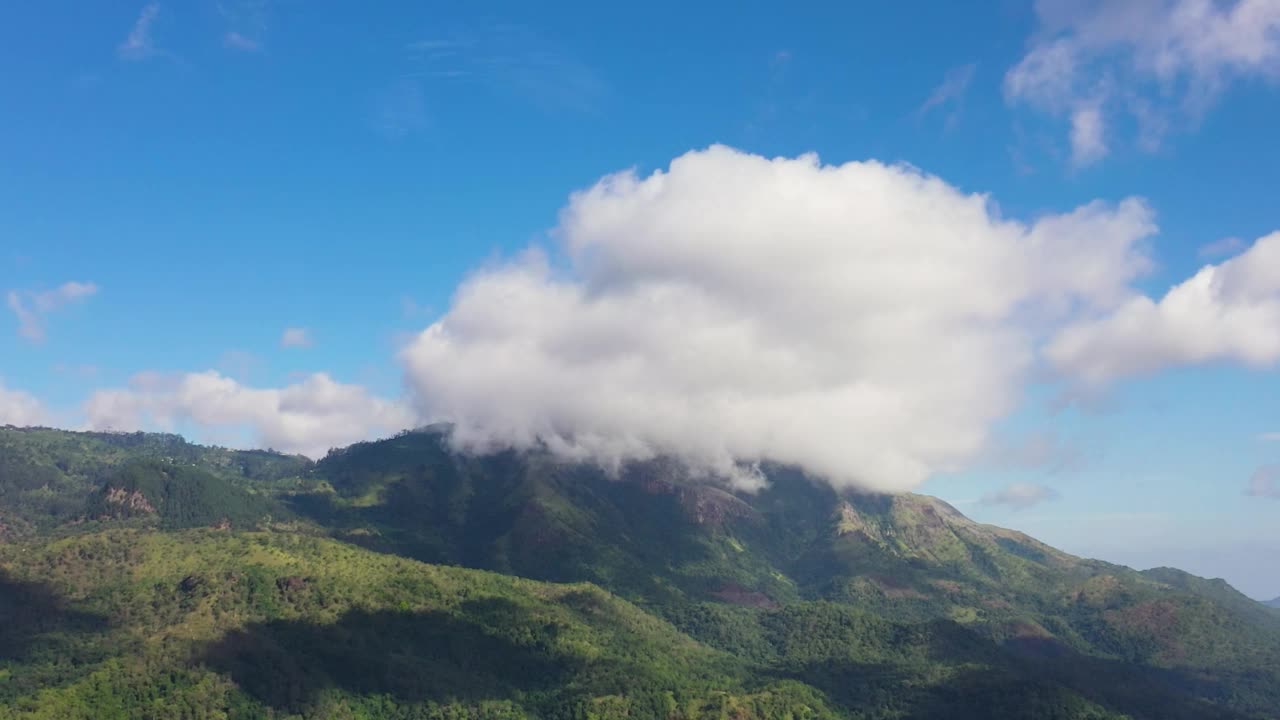 斯里兰卡的山地景观。视频素材