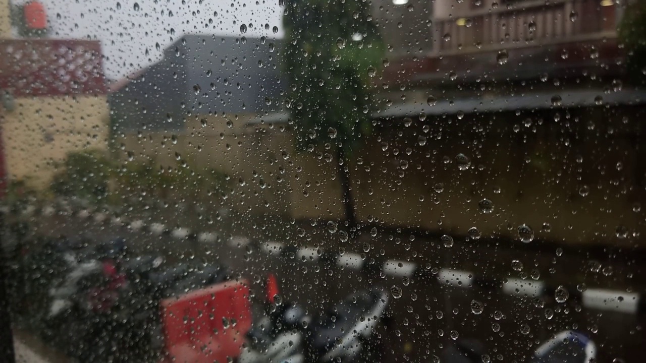 雨滴视频素材