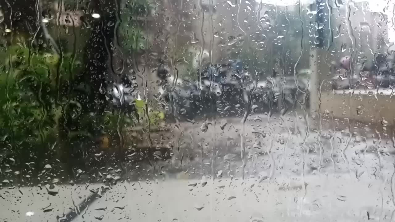 雨滴视频素材