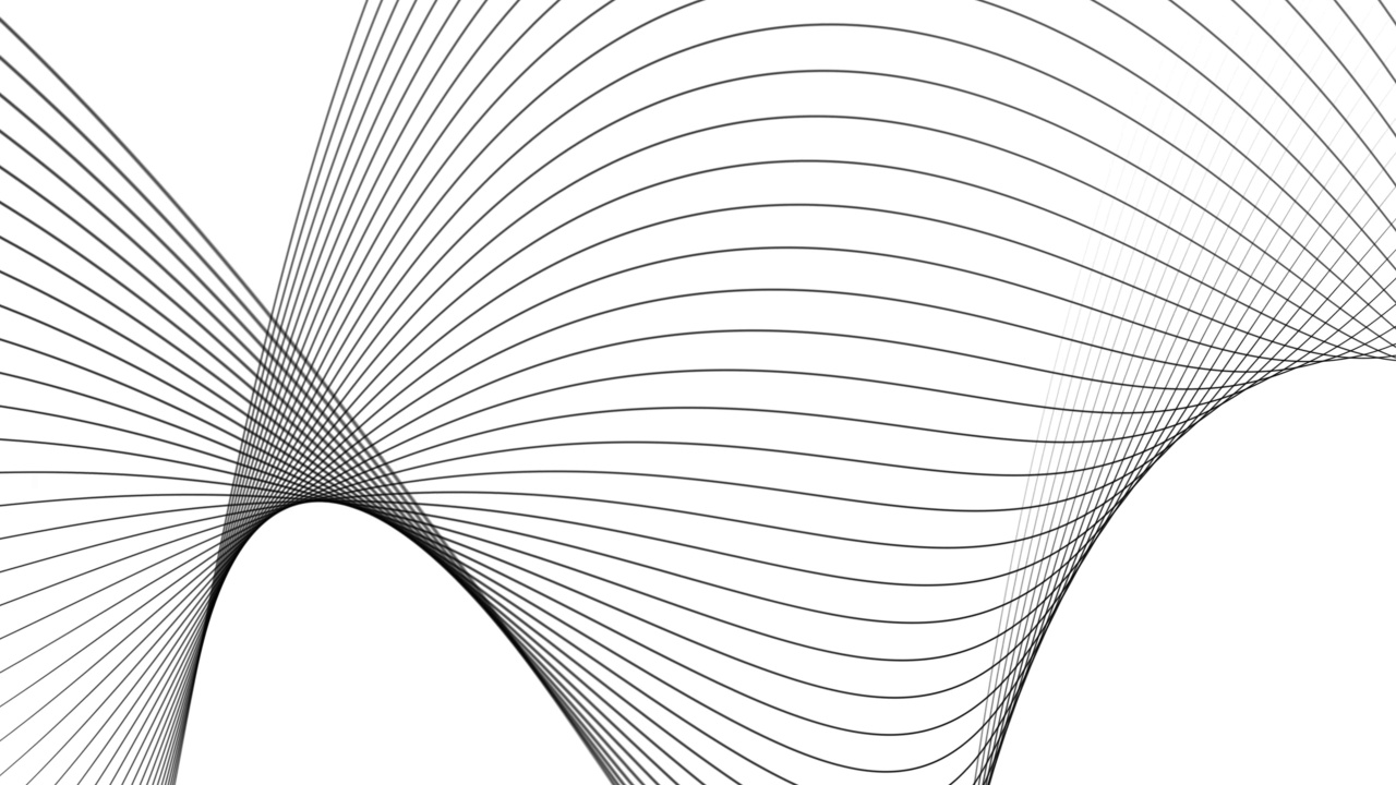几何形状线波视频素材