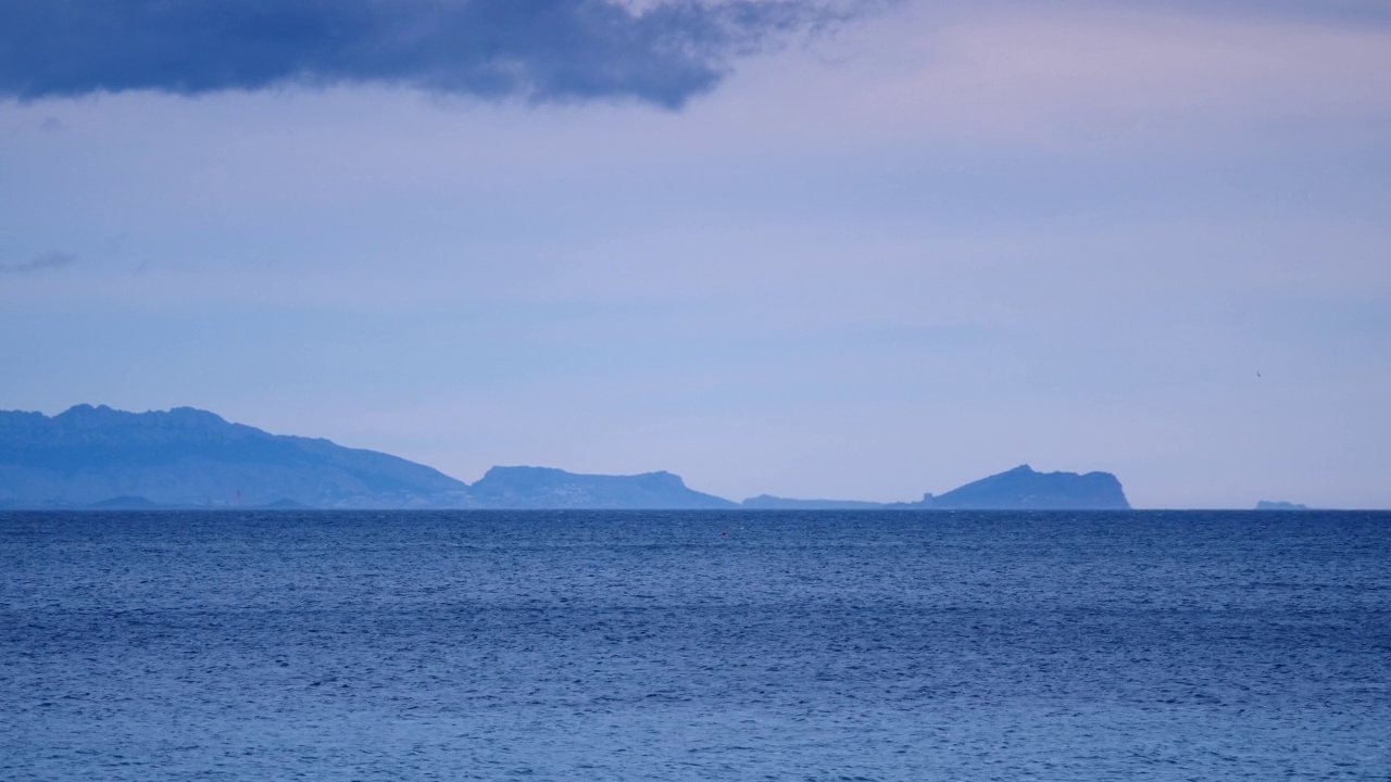 西班牙的海岸景观视频素材