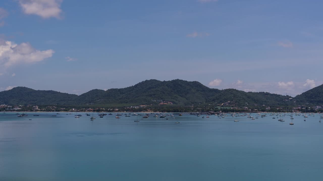 时光流逝4k，山墩天云海视频素材