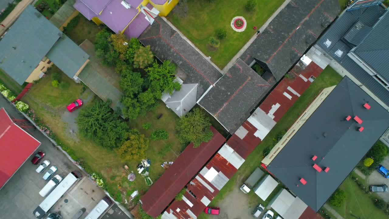 空中向前倾斜拍摄的圣弗朗西斯科，卡斯特罗在城市视频素材