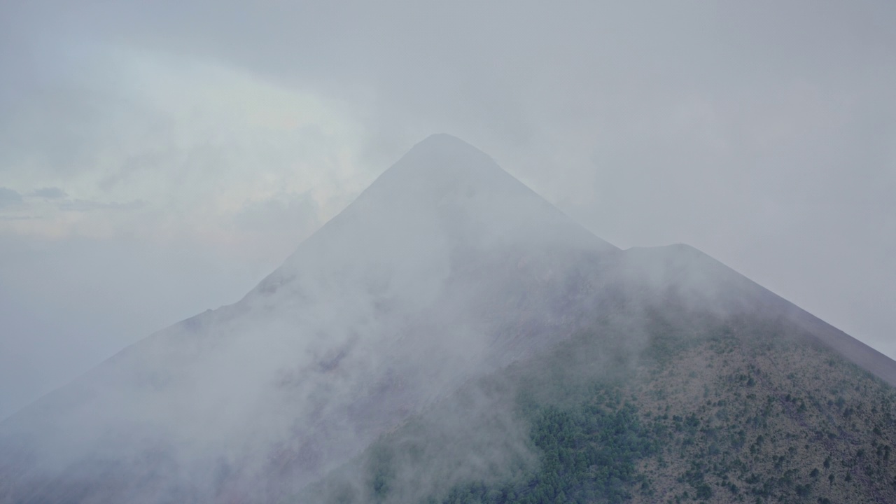 危地马拉富埃戈火山爆发视频素材