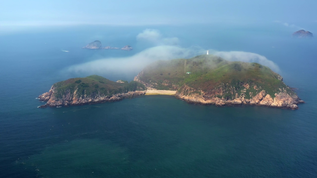 西海君士岛风景/忠南泰安郡视频素材