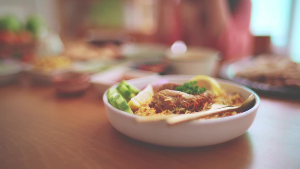 传统的印度食品视频素材