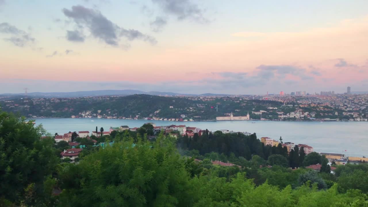 海峡的海景视频下载