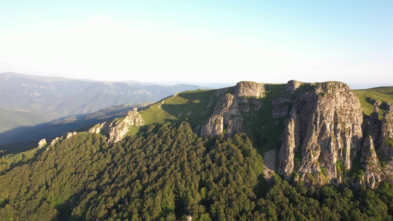 美丽的风景山视频素材