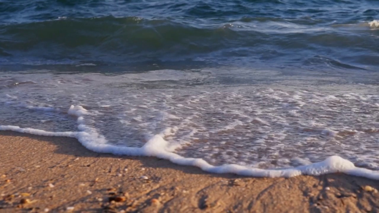 的海浪视频素材