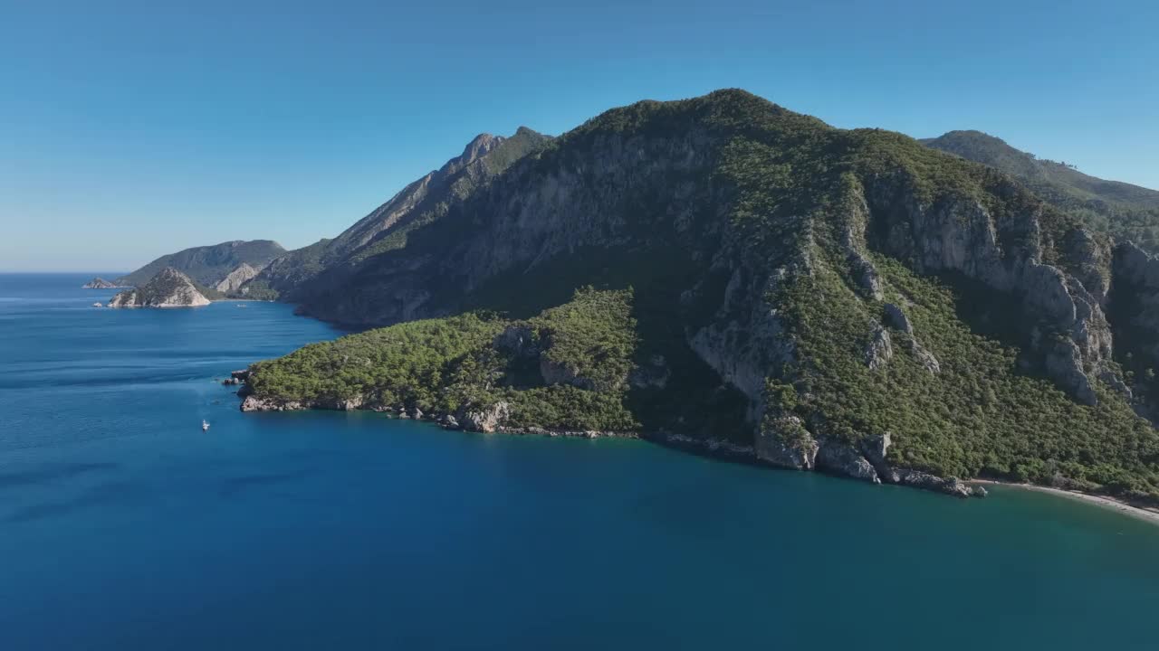 奥林波斯海滩视频素材