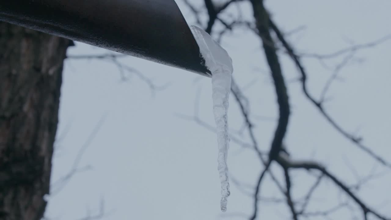 03冰天雪地的春天视频素材