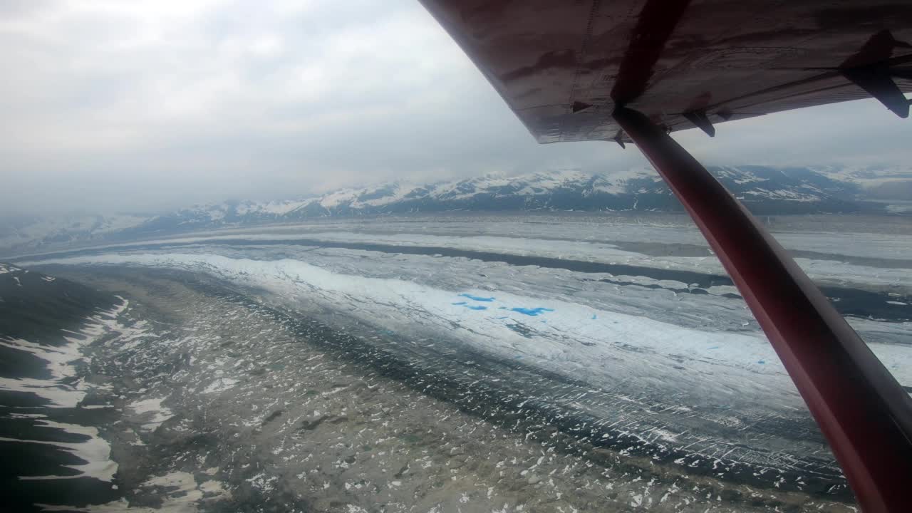 德纳利山，或MtMcKinley，阿拉斯加美国视频素材