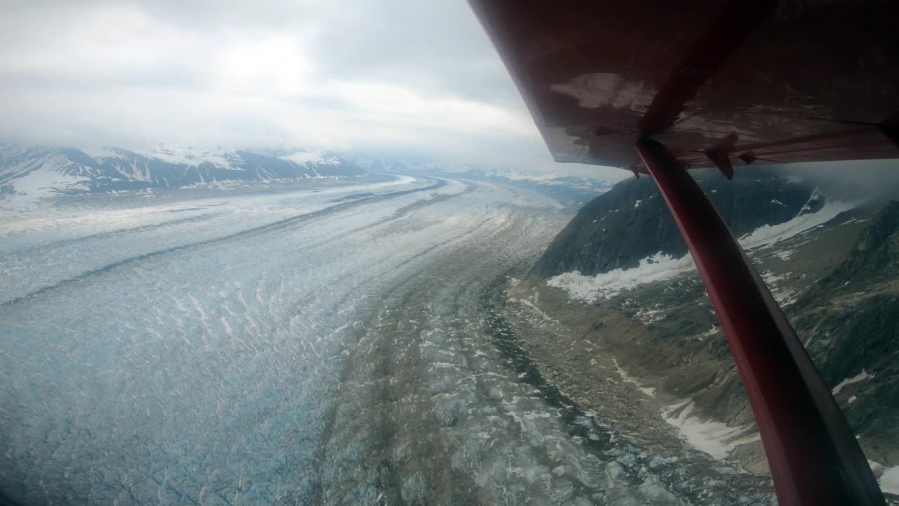 德纳利山，或MtMcKinley，阿拉斯加美国视频素材