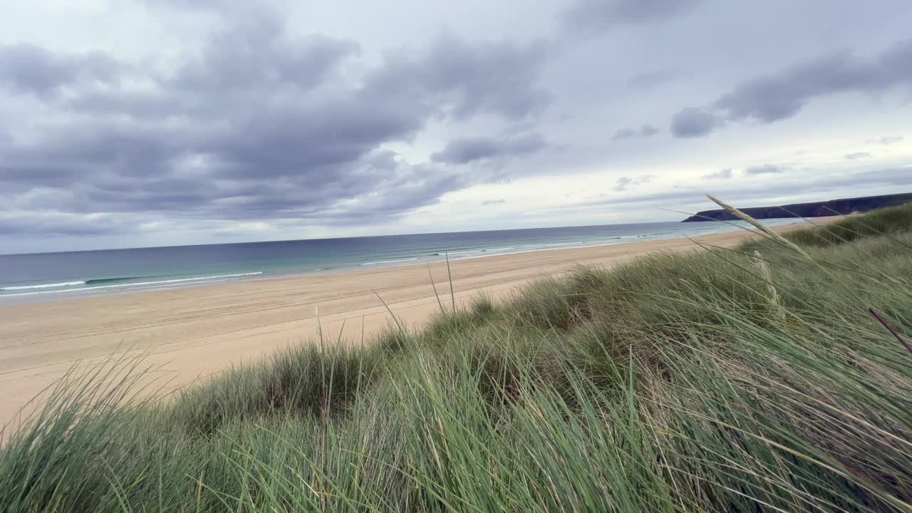 Traigh Mhòr海滩，刘易斯岛视频素材