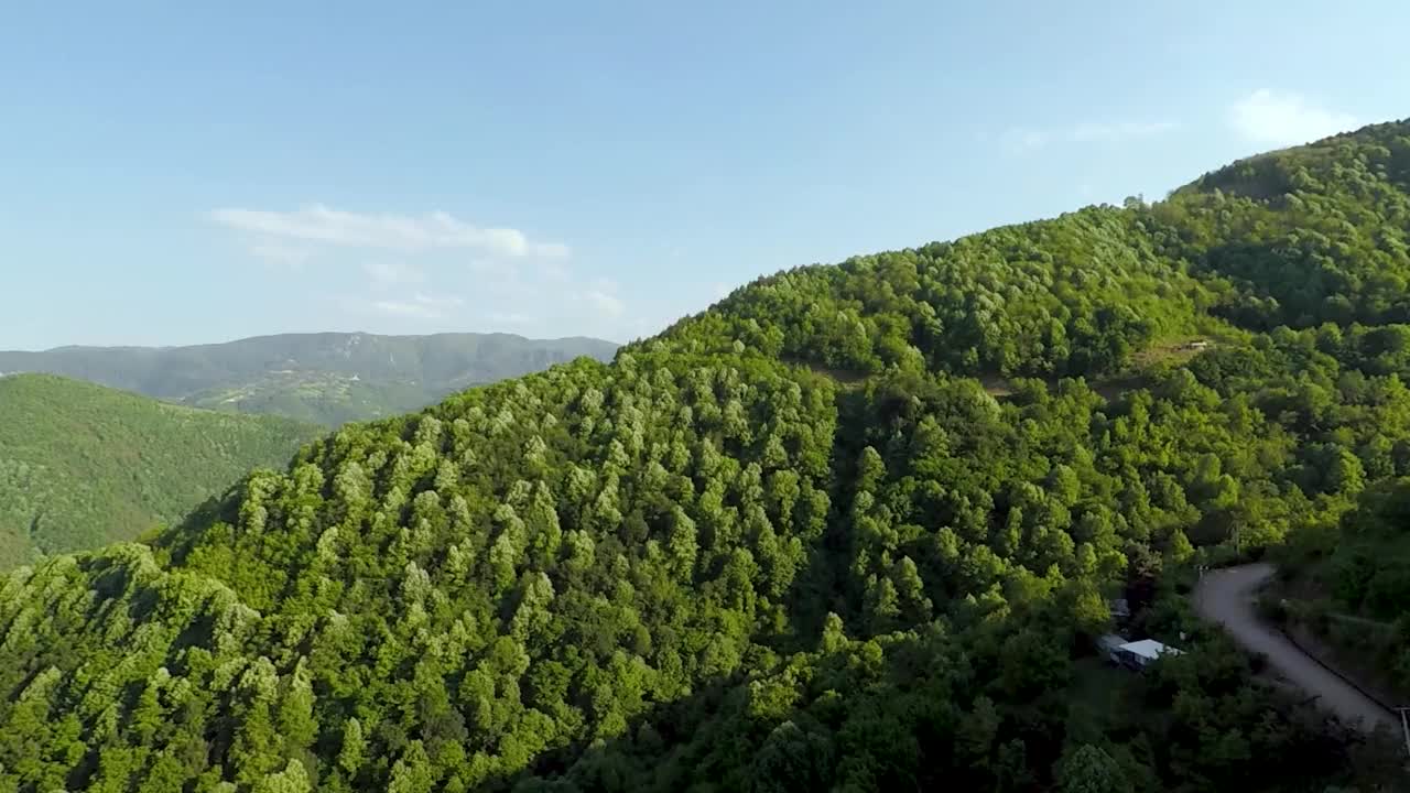 空中山林视频素材