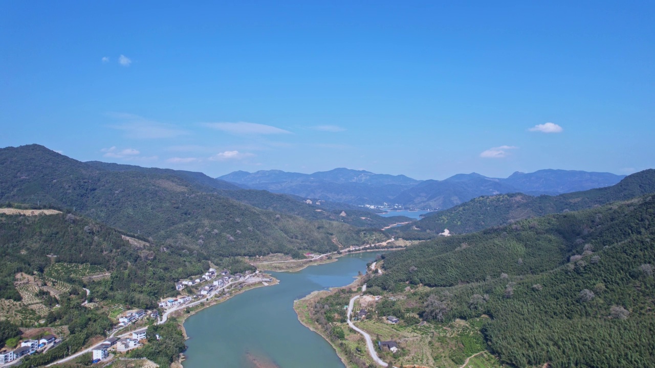 河流山谷视频素材