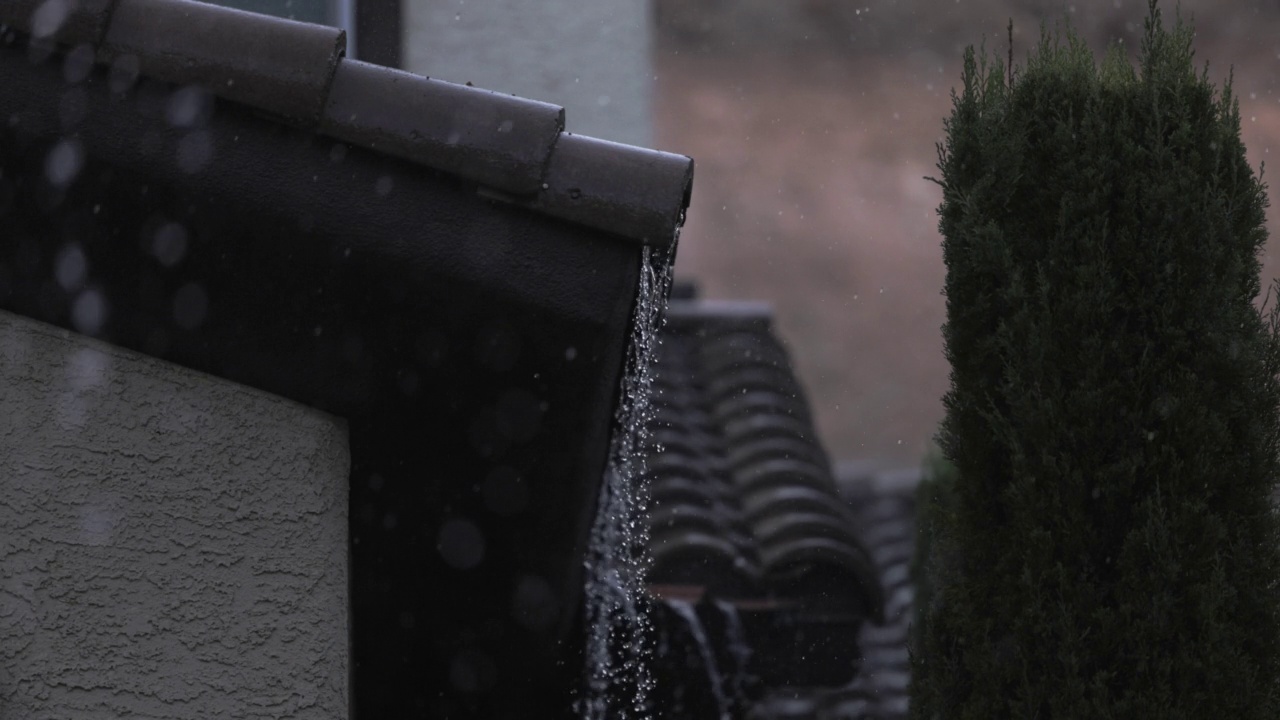 暴雨视频素材