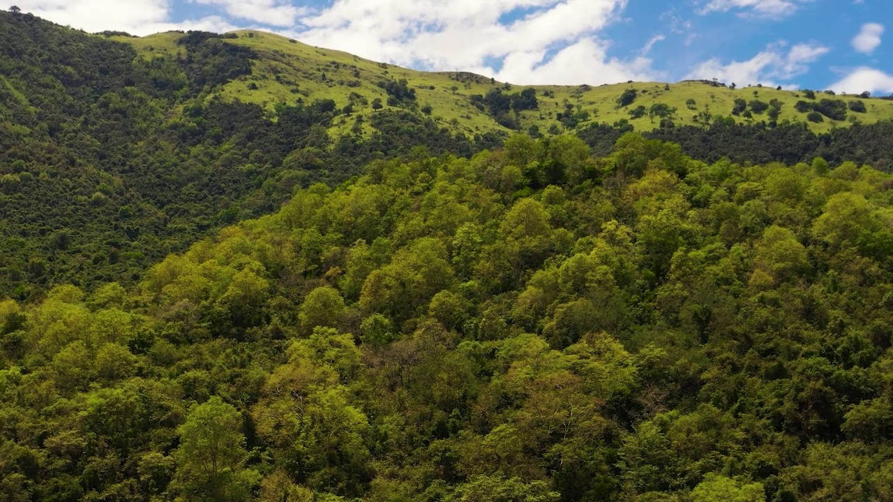 斯里兰卡的山地景观。视频素材