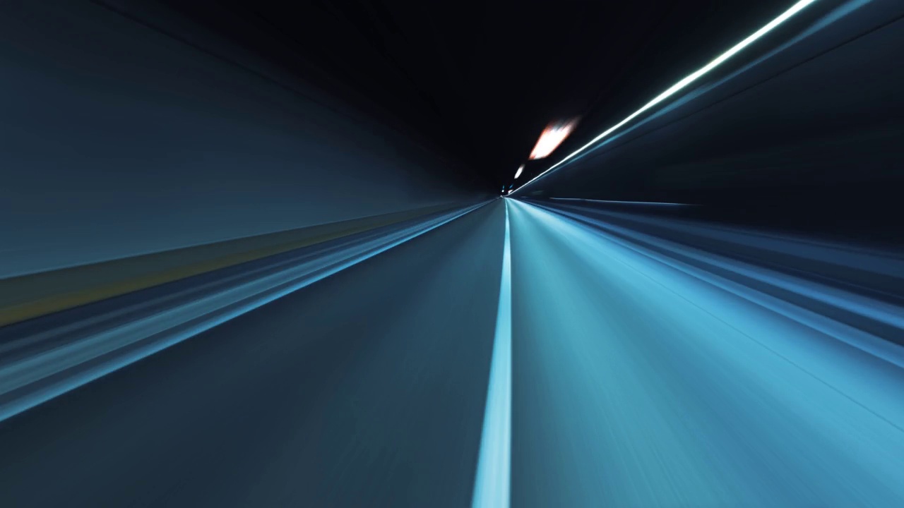 隧道抽象的速度视频素材
