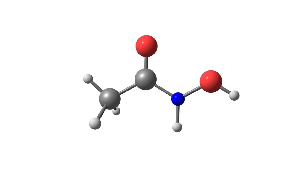 乙酰羟肟酸分子旋转视频全高清视频素材