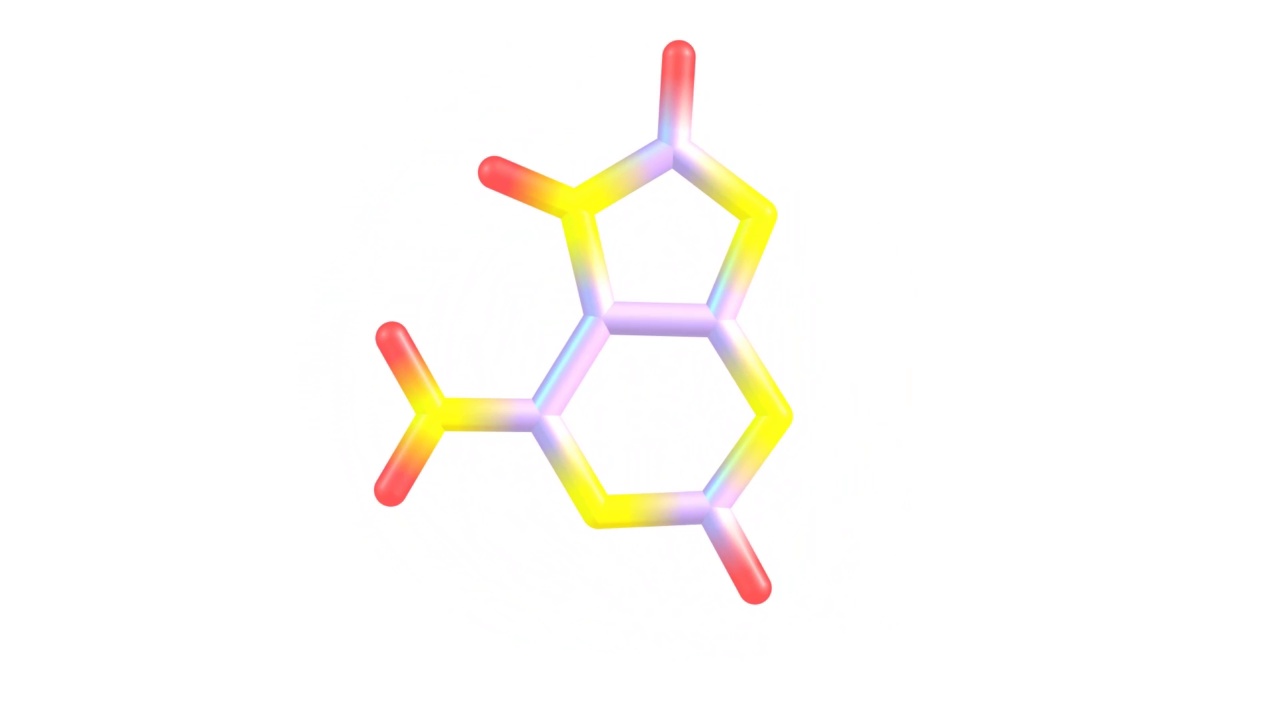 腺嘌呤分子旋转视频全高清视频素材