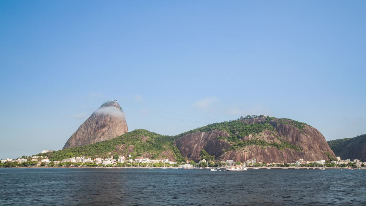 时间推移糖面包，里约热内卢de Janeiro，巴西视频素材