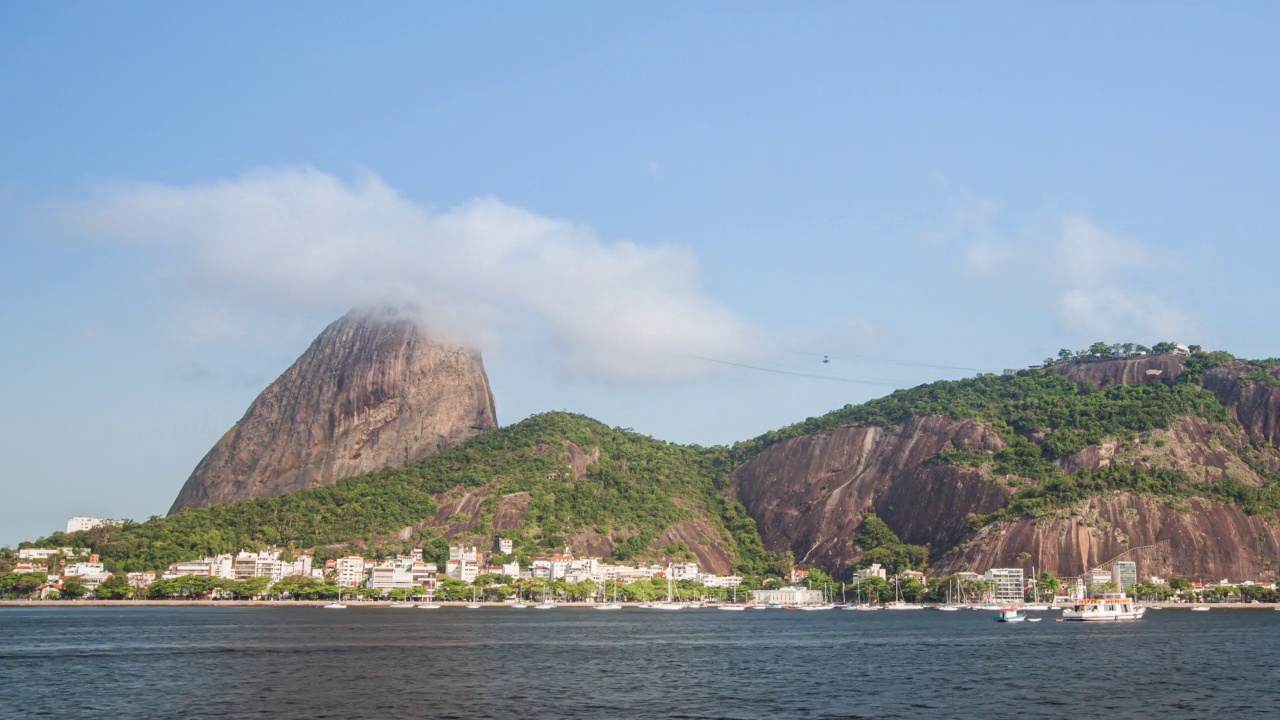 时间推移糖面包，里约热内卢de Janeiro，巴西视频素材