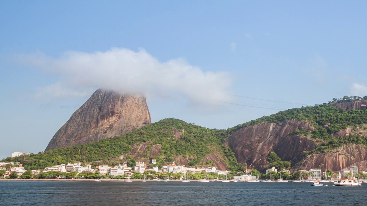 时间推移糖面包，里约热内卢de Janeiro，巴西视频素材