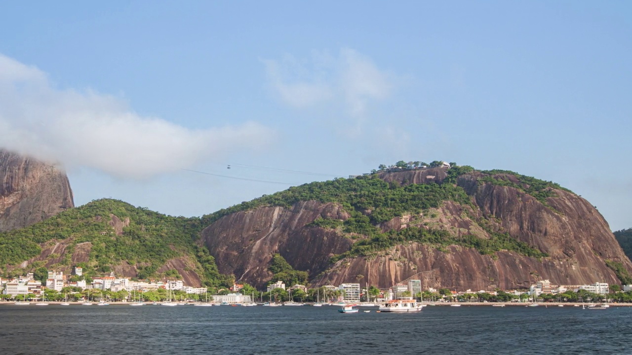 时间推移糖面包，里约热内卢de Janeiro，巴西视频素材