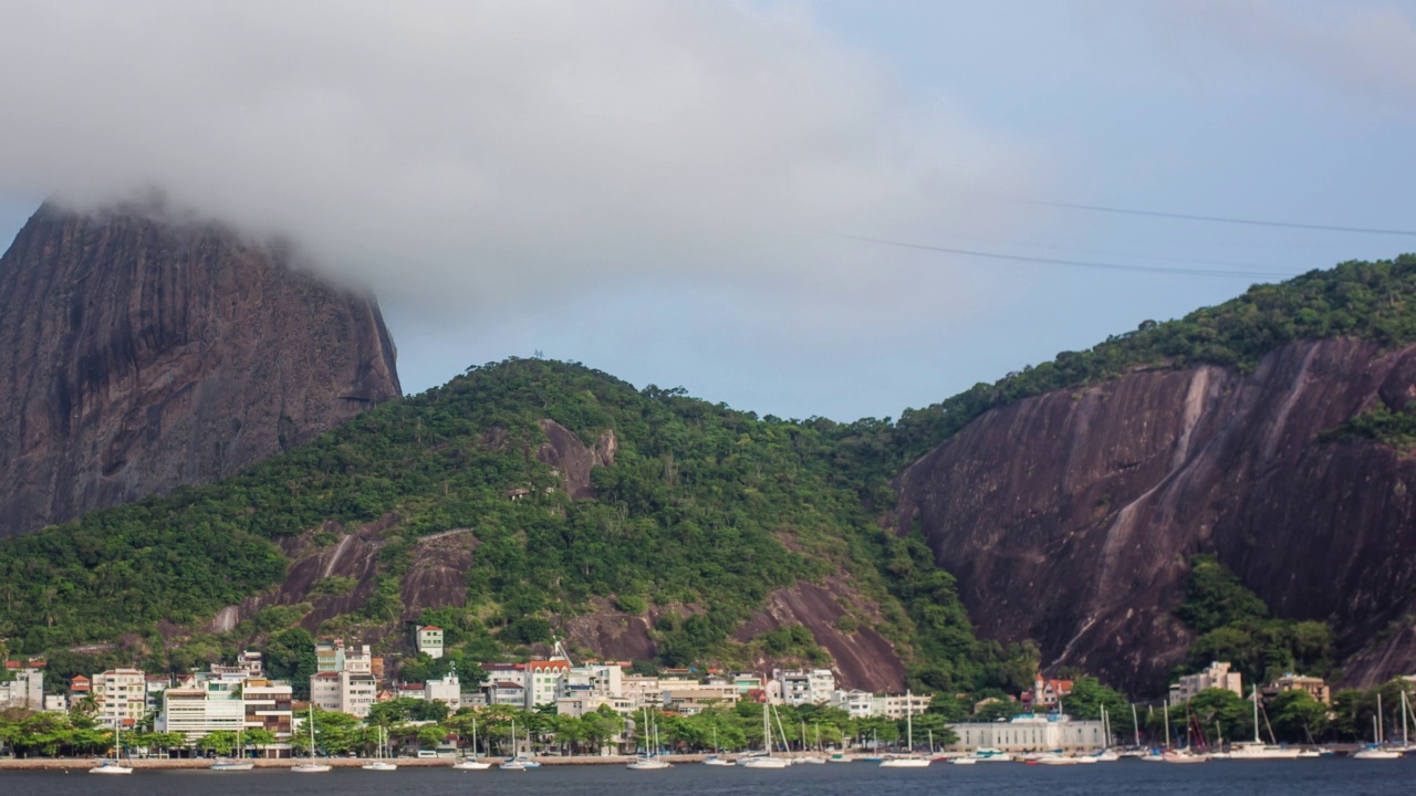 时间推移糖面包，里约热内卢de Janeiro，巴西视频素材