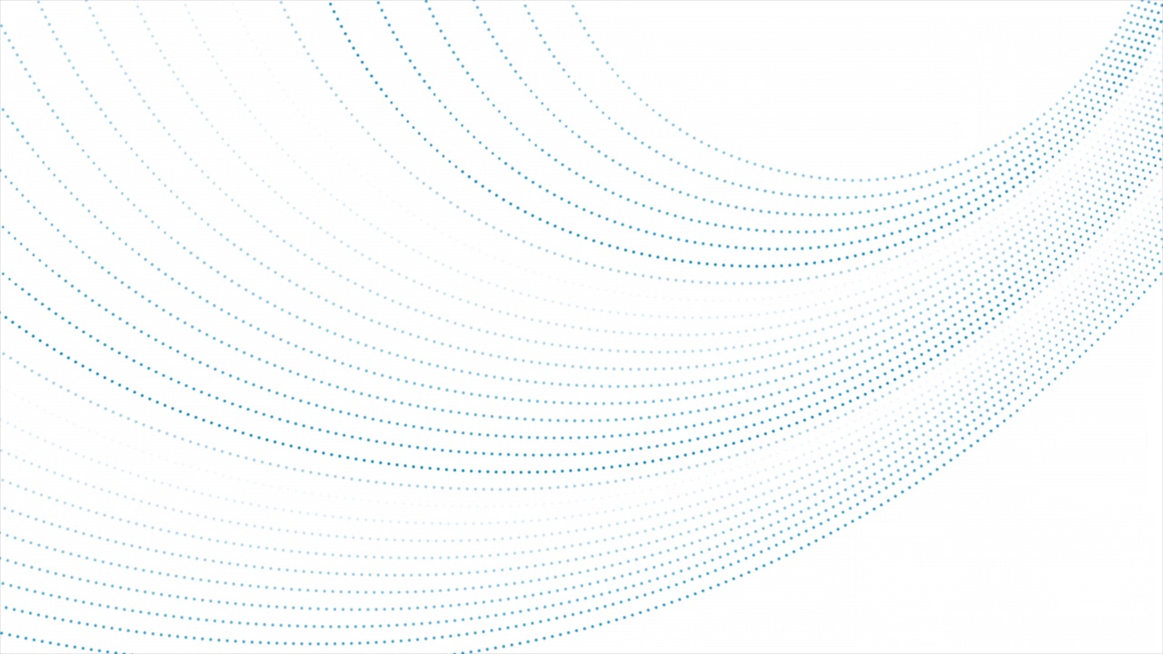高科技抽象背景蓝色虚线曲线波浪线视频素材
