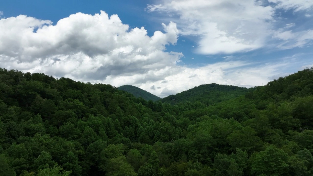 空中山景观视频素材