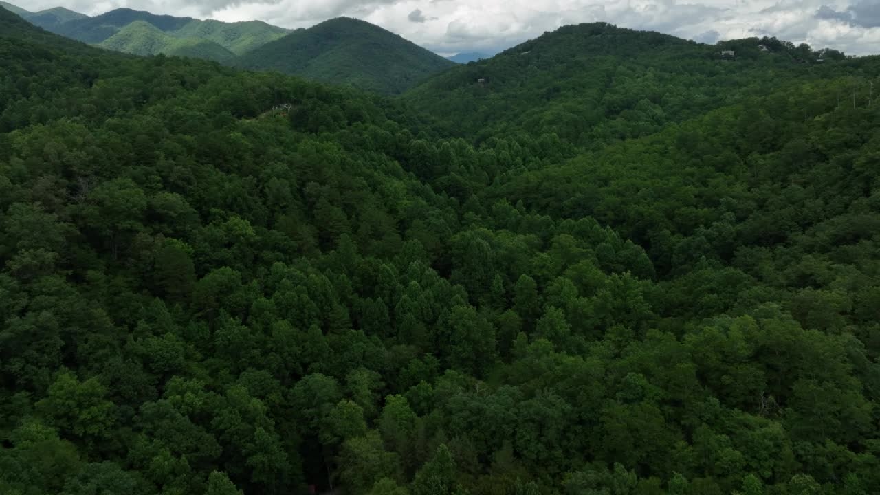 空中山景观视频素材