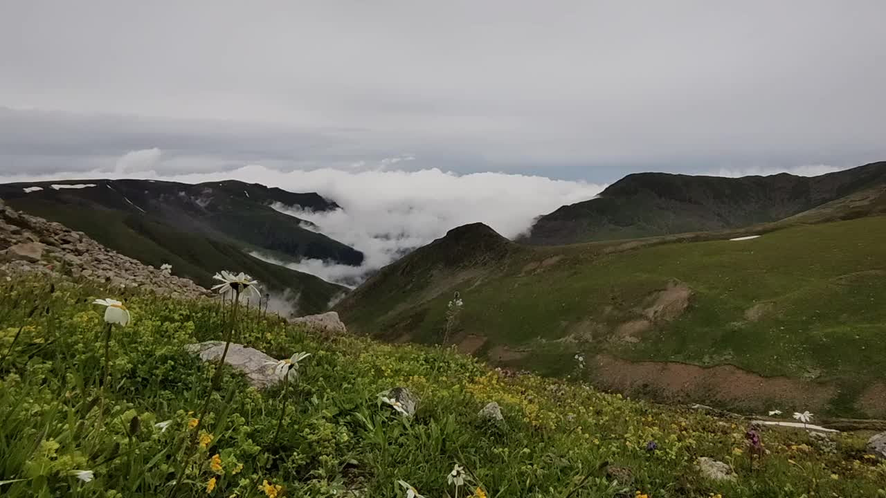 雾笼罩着绿色的雪山
烟雾笼罩着绿色的雪山视频素材