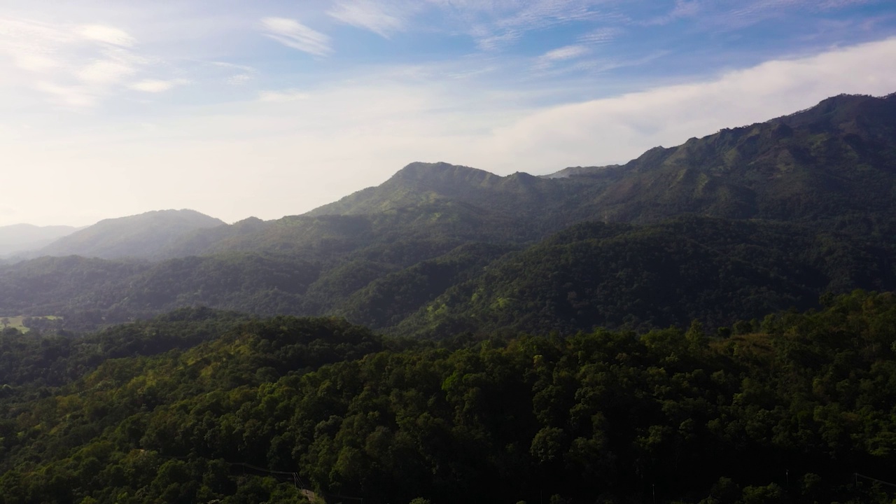 斯里兰卡的山地景观。视频素材