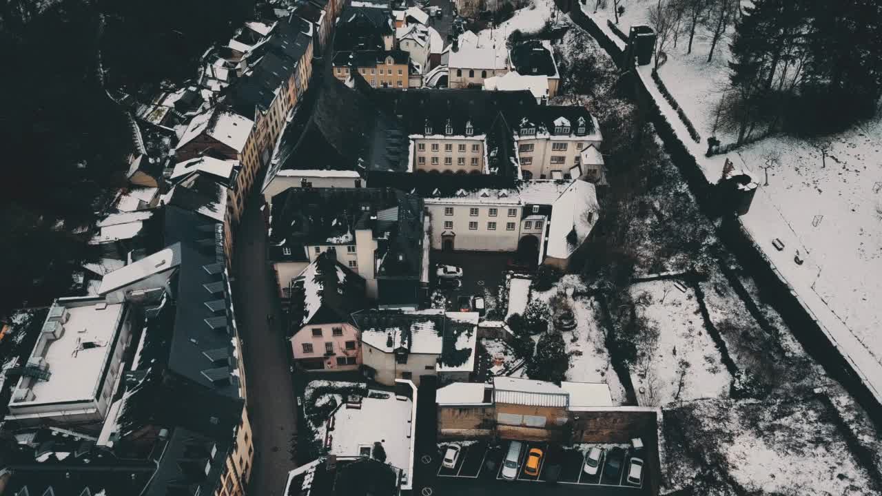 威安登市空中全景图视频素材