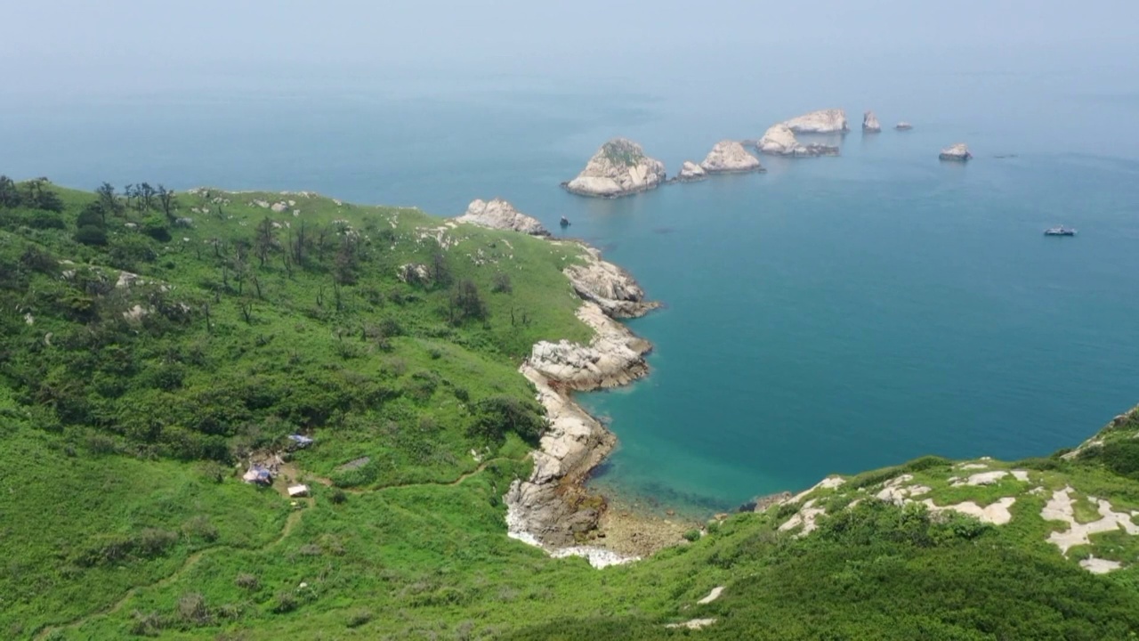 黄岛风景/忠南保荣市视频素材