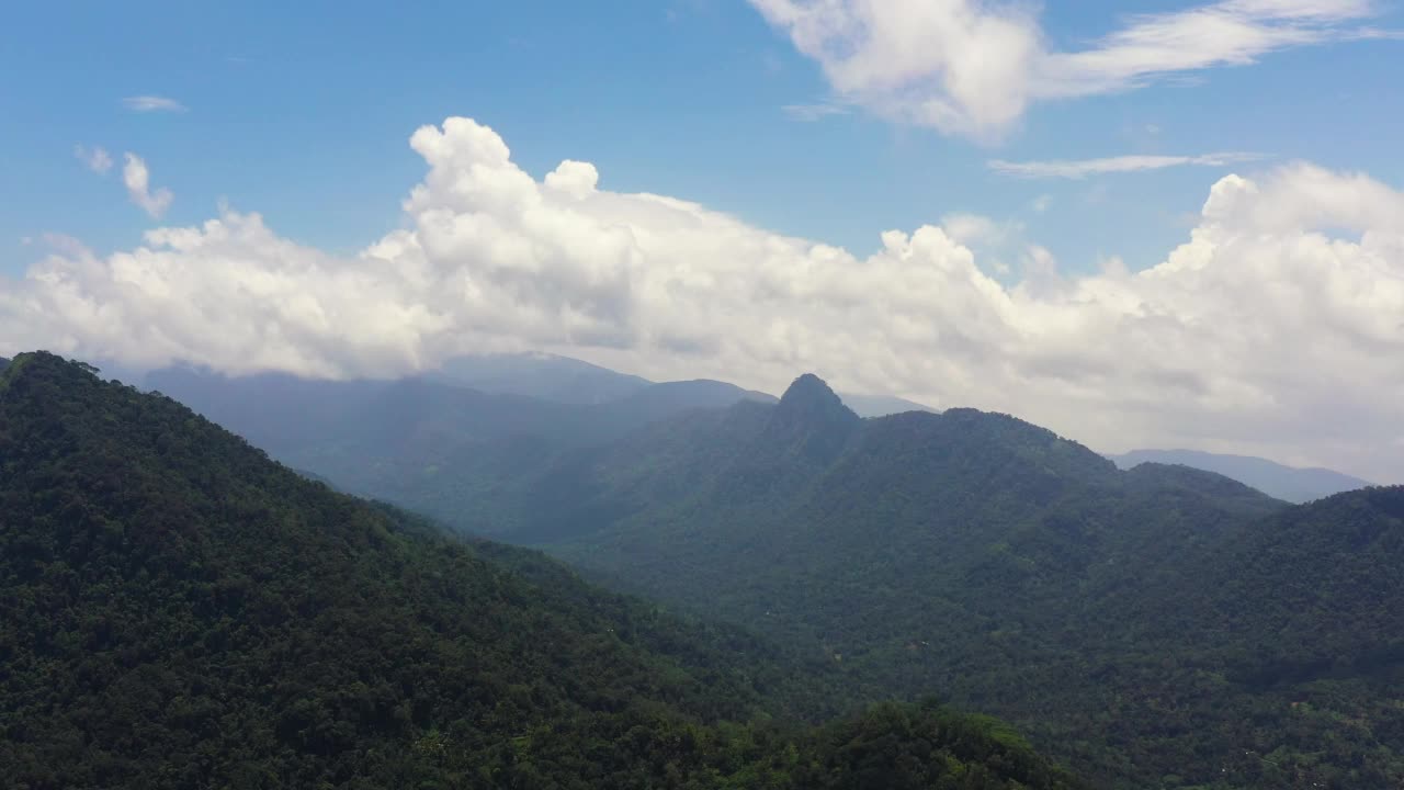 山省山谷的景色。斯里兰卡。视频素材