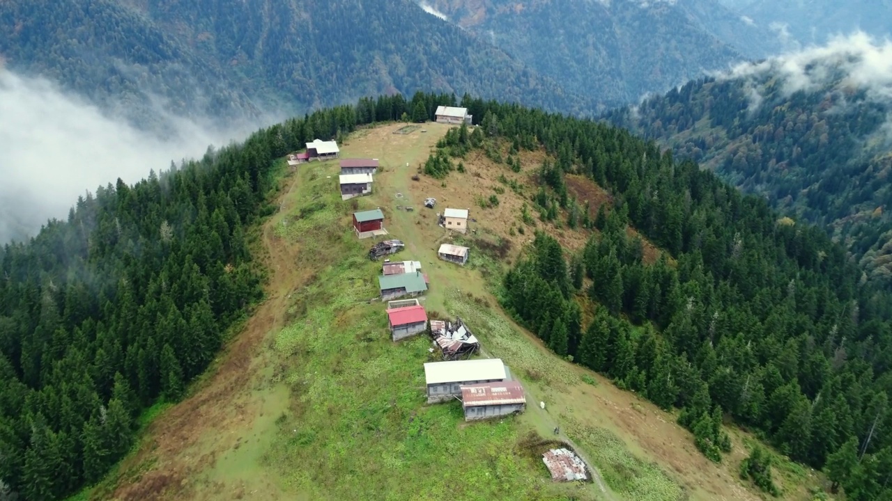 俯瞰波库特高原。街头舞魂,土耳其。视频素材