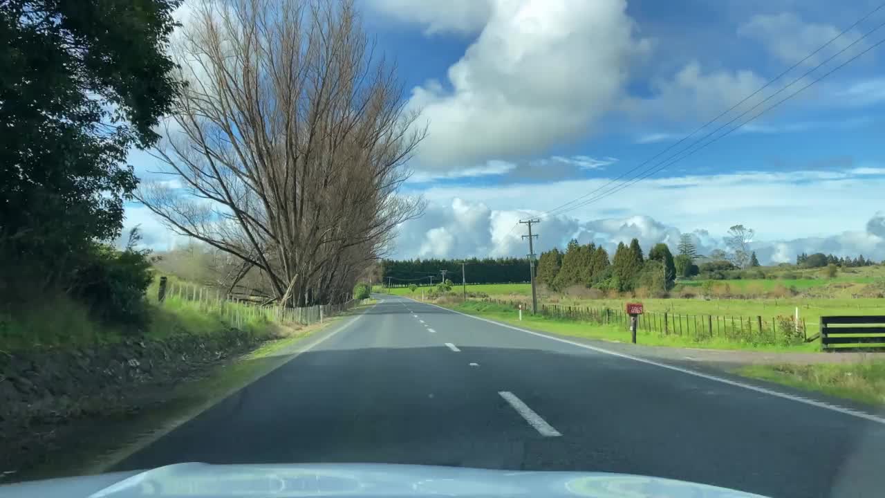 新西兰北岛公路之旅视频素材