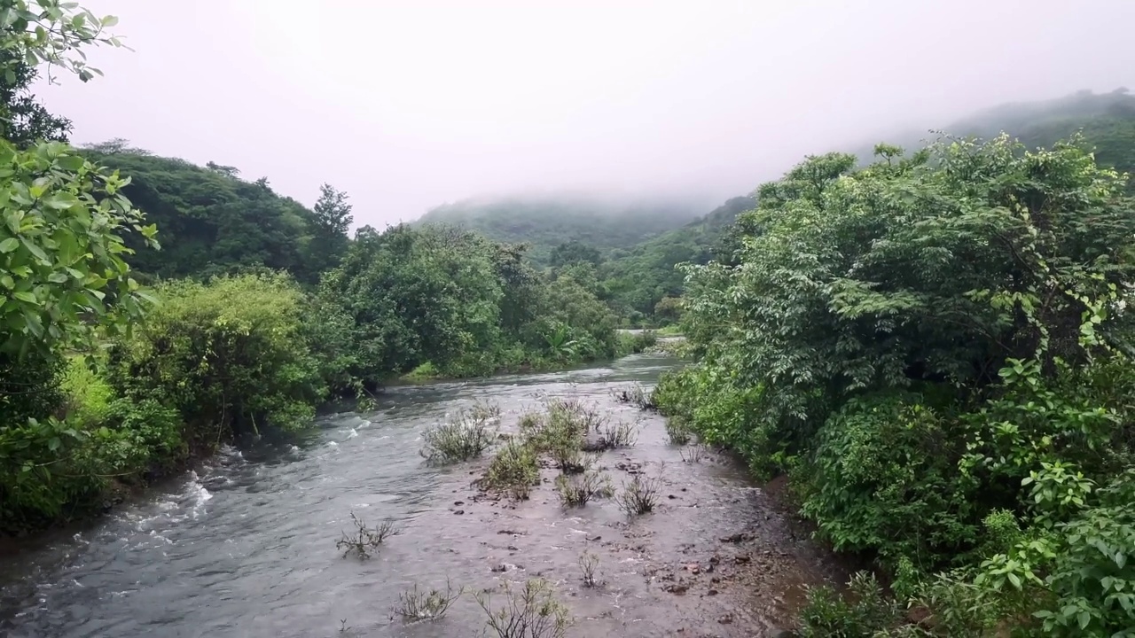 印度季风季节视频素材