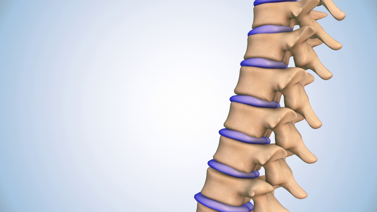 脊柱医学背景视频素材