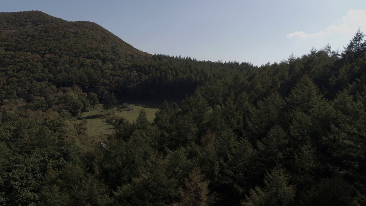 山景/江原道，韩国视频素材