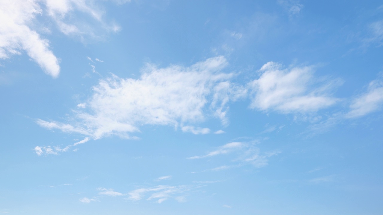 美丽的普遍Cloudscape背景，时间流逝视频素材