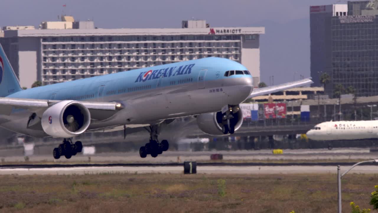 大韩航空公司视频素材