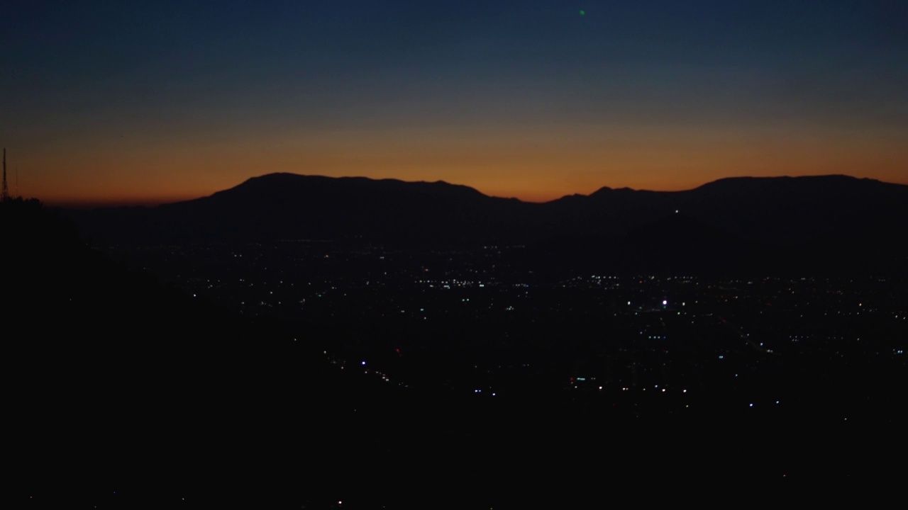 夜间阅读景观视频素材